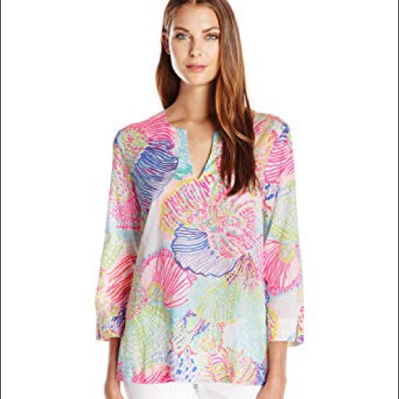 Lilly Pulitzer Amelia Island Tunic NWOT - Picture 2 of 8